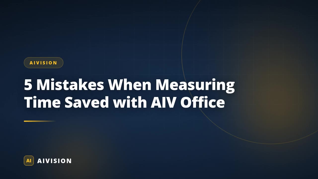 AIVISION solution demo