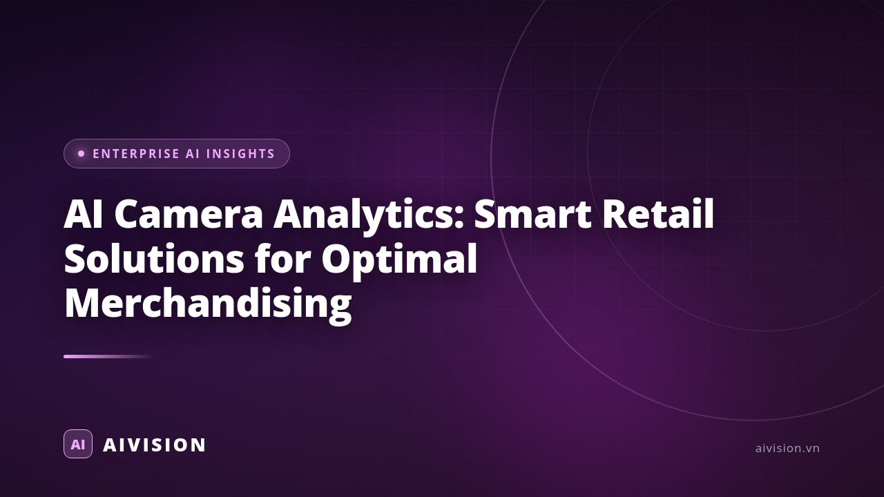 Analítica de cámaras con IA: soluciones para retail inteligente