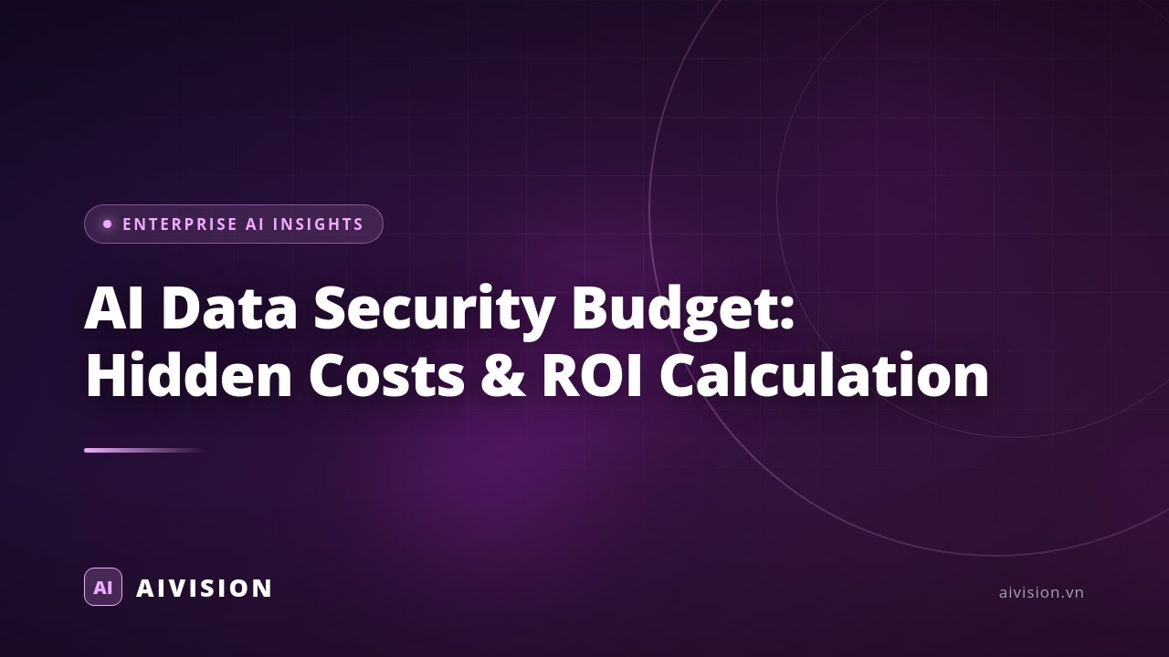 Presupuesto de seguridad de datos en IA: costos ocultos y ROI