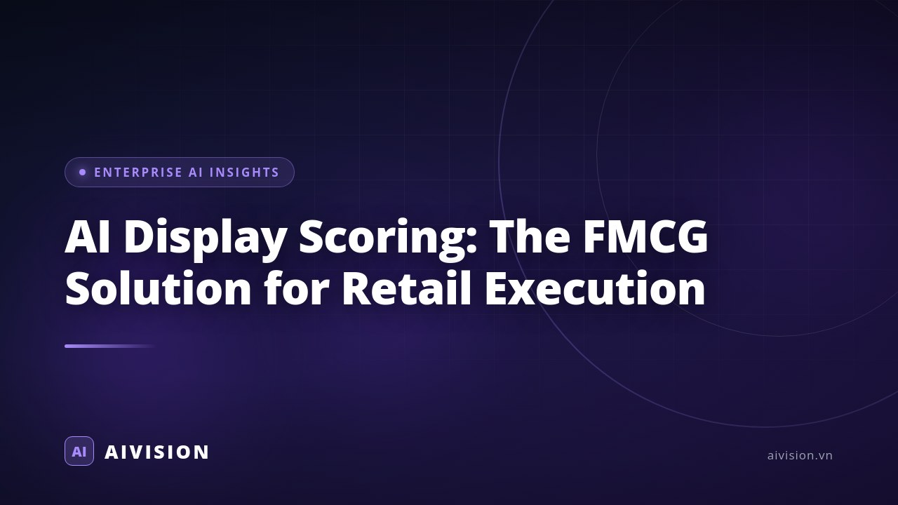 AI Display Scoring: Solución FMCG para Ejecución en Retail
