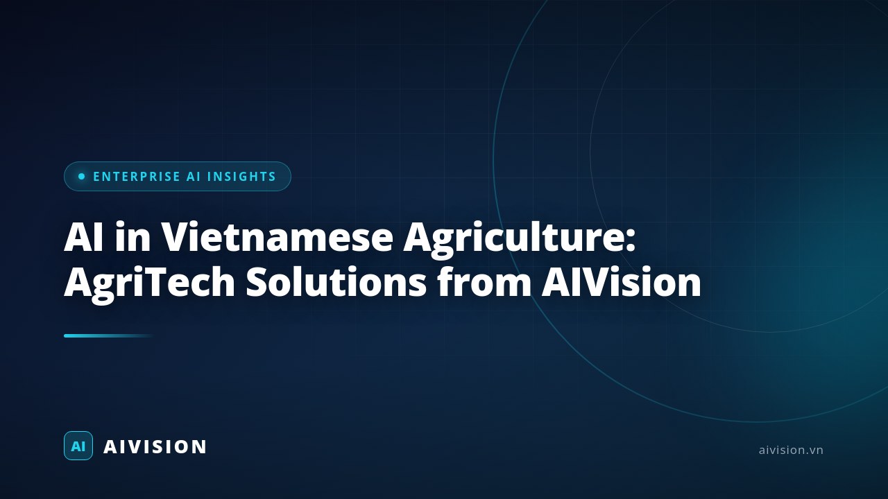 IA en la agricultura de Vietnam: Soluciones AgriTech de AIVision