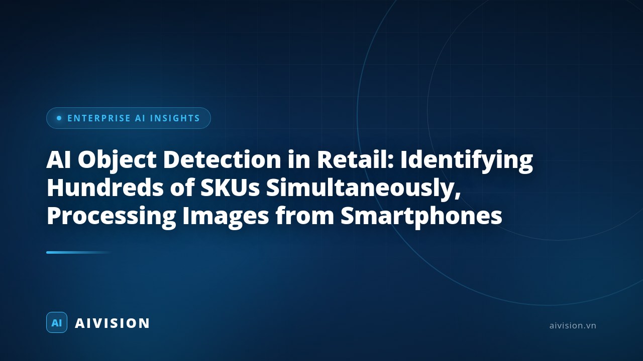 Detección de objetos con IA en retail: identifica cientos de SKUs