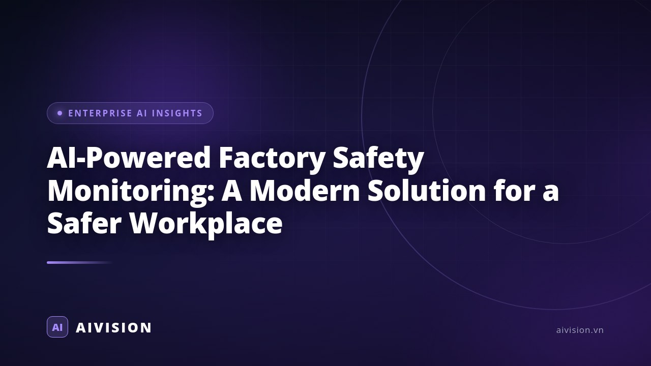 Monitoreo de seguridad industrial con IA: soluciones modernas