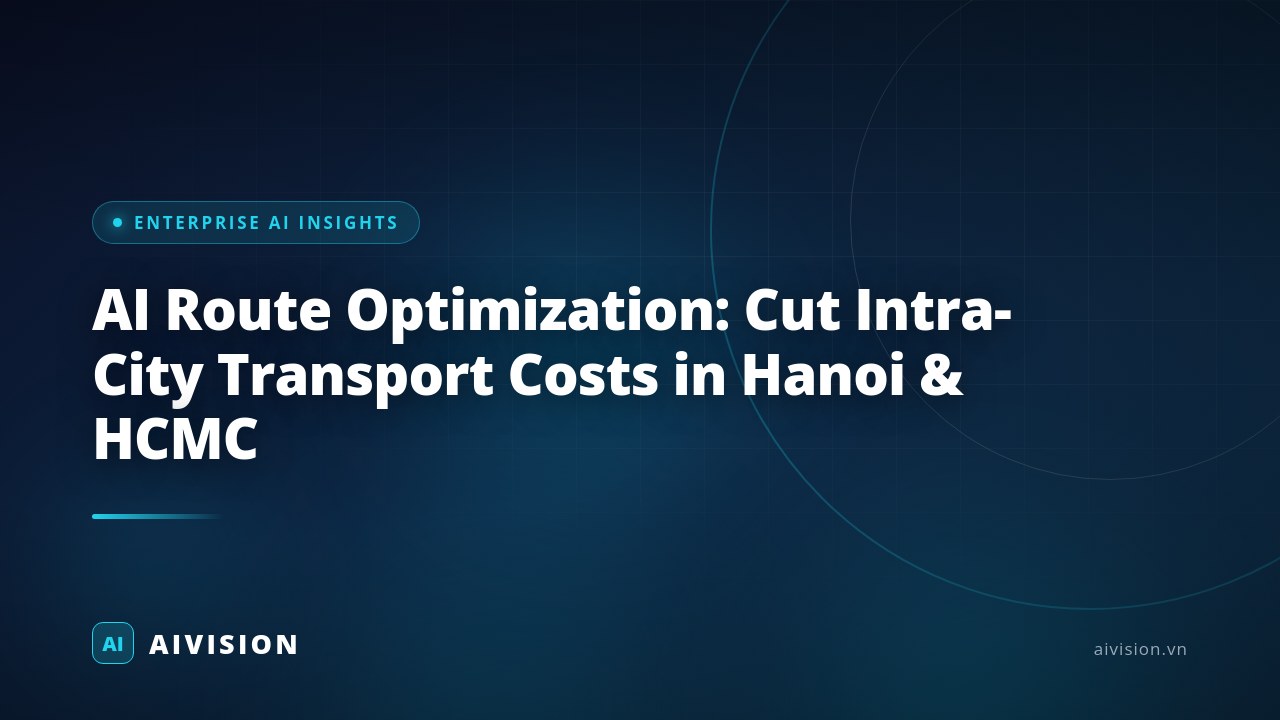 Optimización de rutas con IA: Reduce costos de transporte urbano