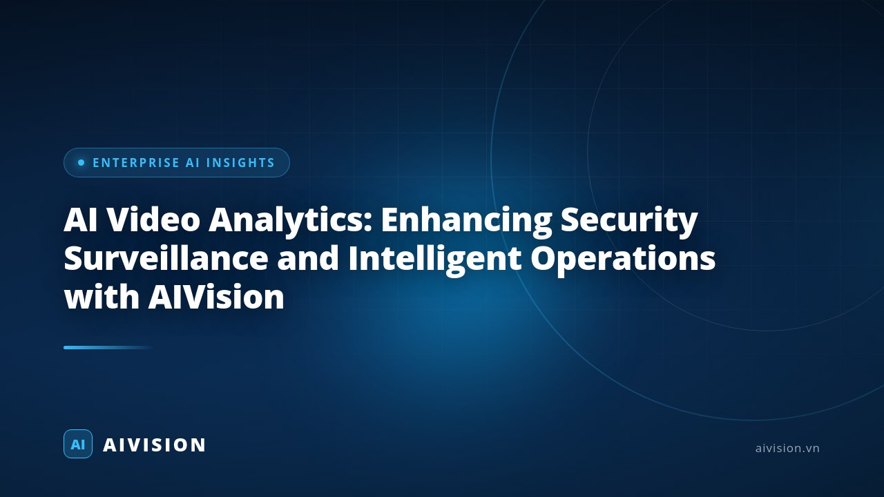 Analítica de video con IA: Seguridad y operaciones con AIVision