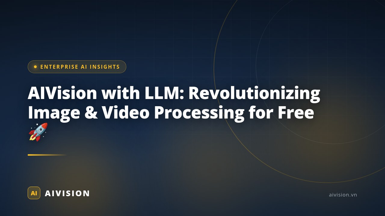 AIVision con LLM: Procesamiento de imágenes y video gratis
