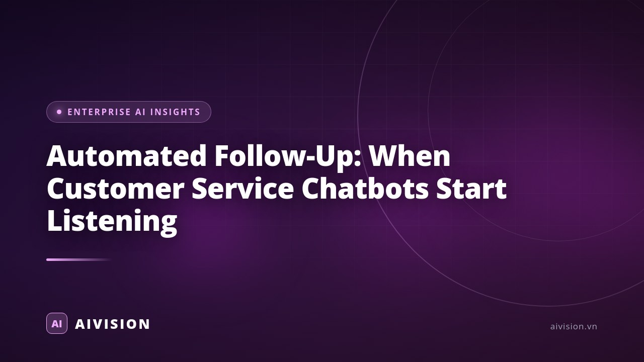 Seguimiento automático: chatbots de atención al cliente que escuchan