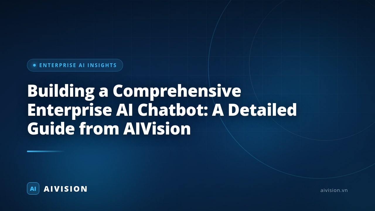 Guía para crear un chatbot de IA empresarial con AIVision