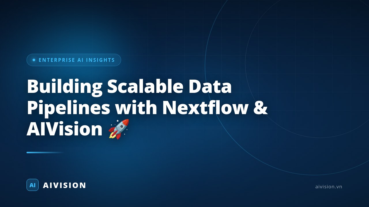 Pipelines de datos escalables con Nextflow y AIVision