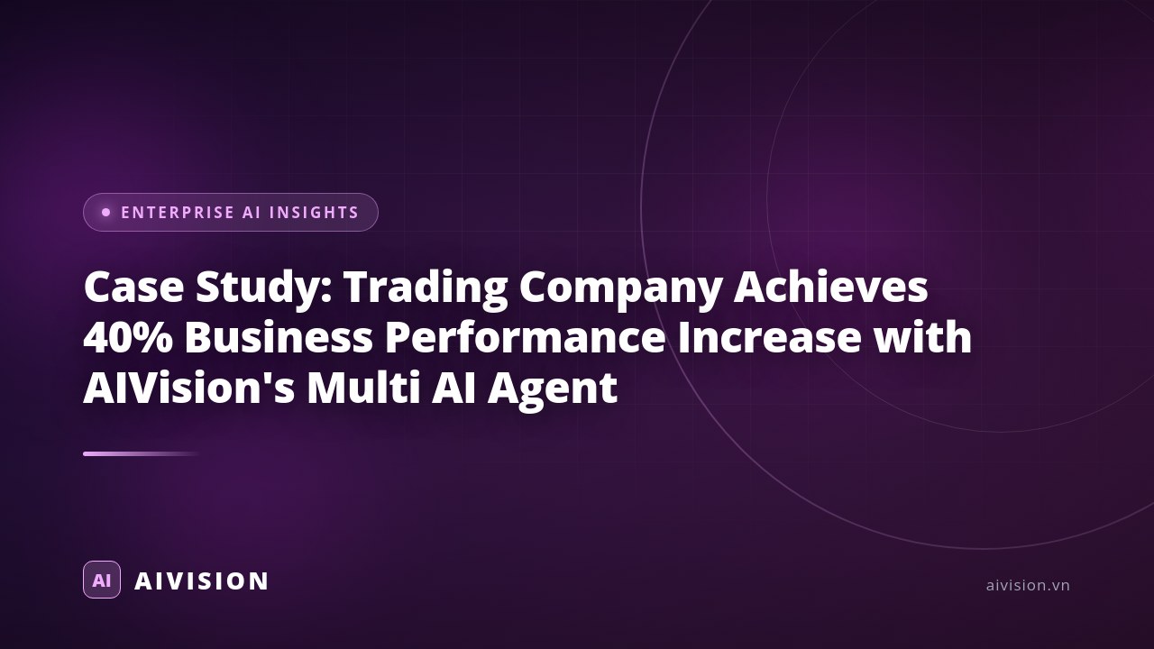 Caso de éxito: 40% más rendimiento con Multi AI Agent de AIVision
