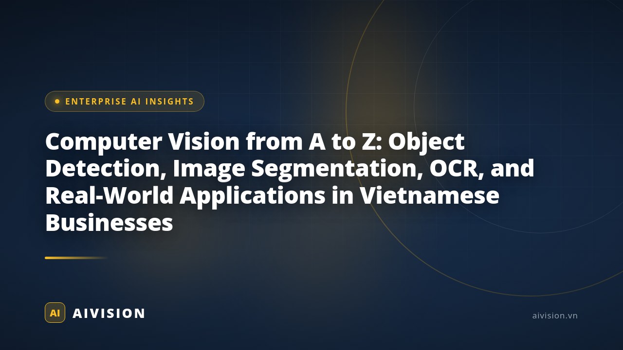 Visión por Computadora: Detección de Objetos, OCR y Aplicaciones