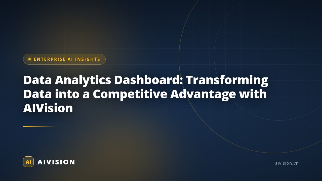 Dashboard de Analítica de Datos: Ventaja Competitiva con AIVision
