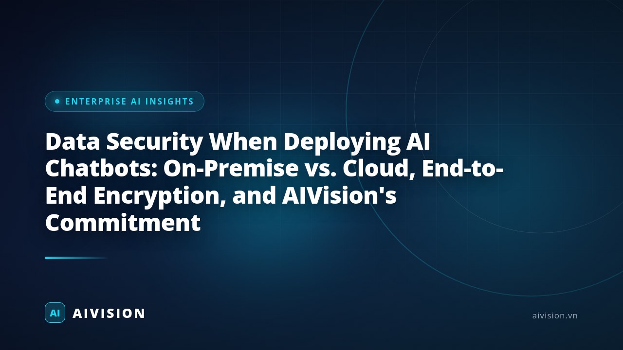 Seguridad de datos en chatbots IA: On-Premise vs Nube