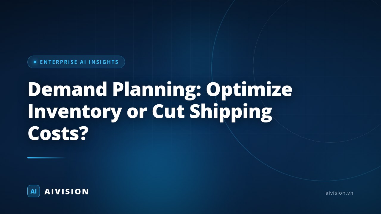 Planificación de demanda: optimiza inventario o reduce costos