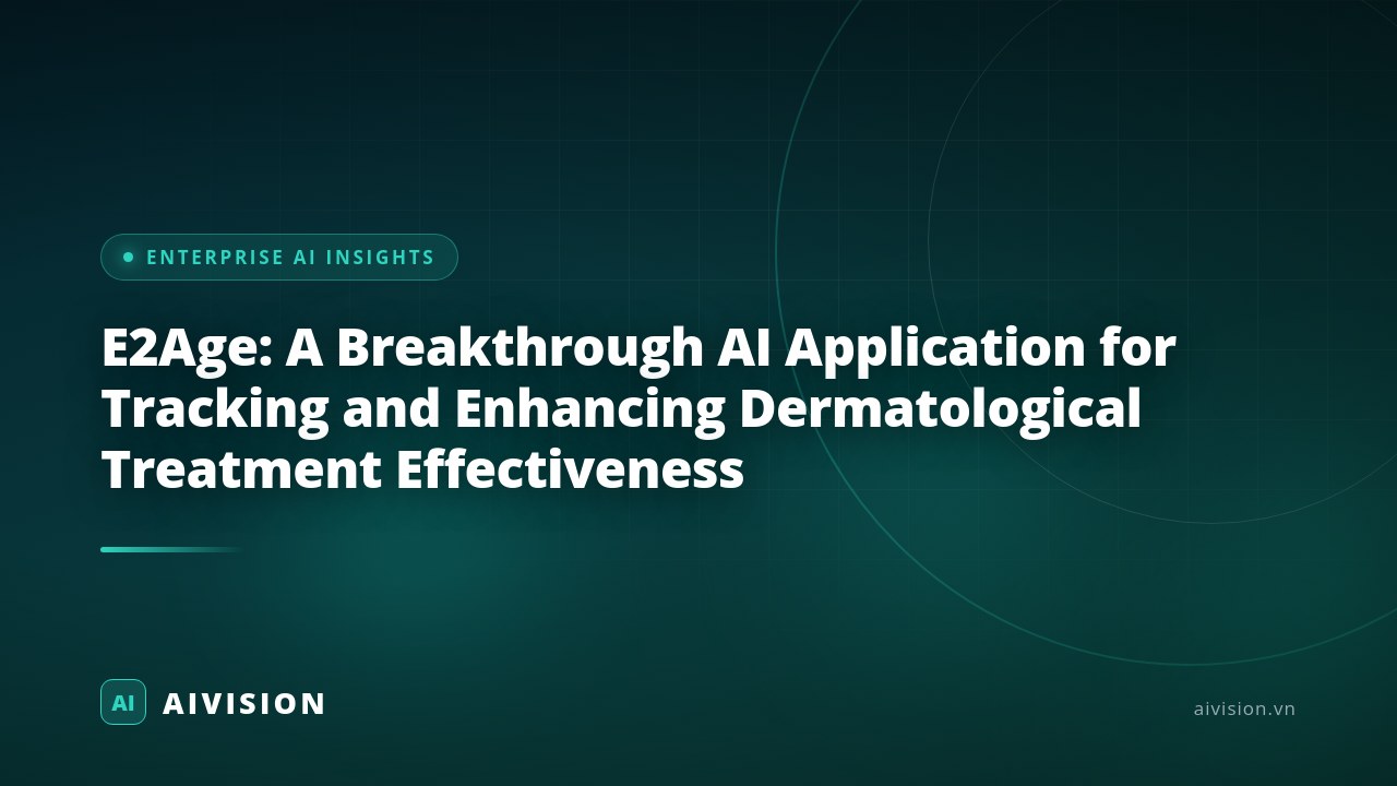 E2Age: IA para medir la eficacia en dermatología