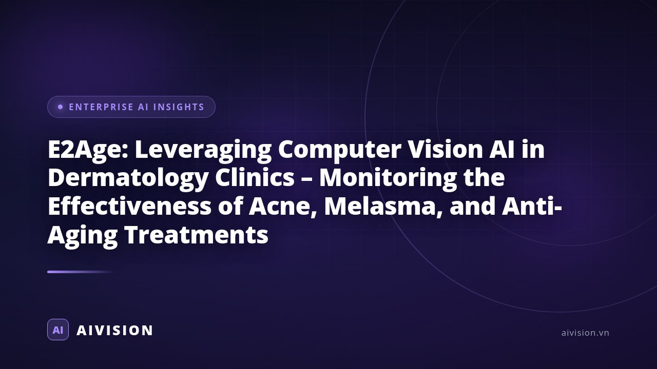 E2Age: Visión por Computadora para Monitoreo en Dermatología