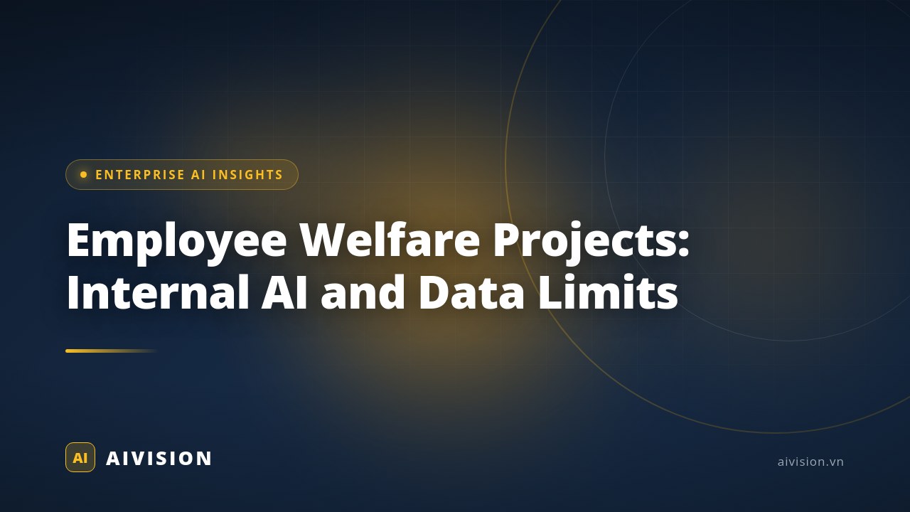 Proyectos de bienestar: límites de IA interna y datos