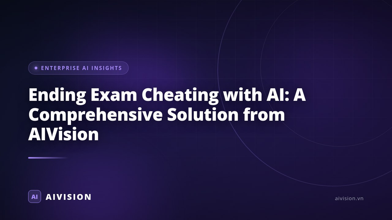 Solución de IA contra el fraude en exámenes de AIVision
