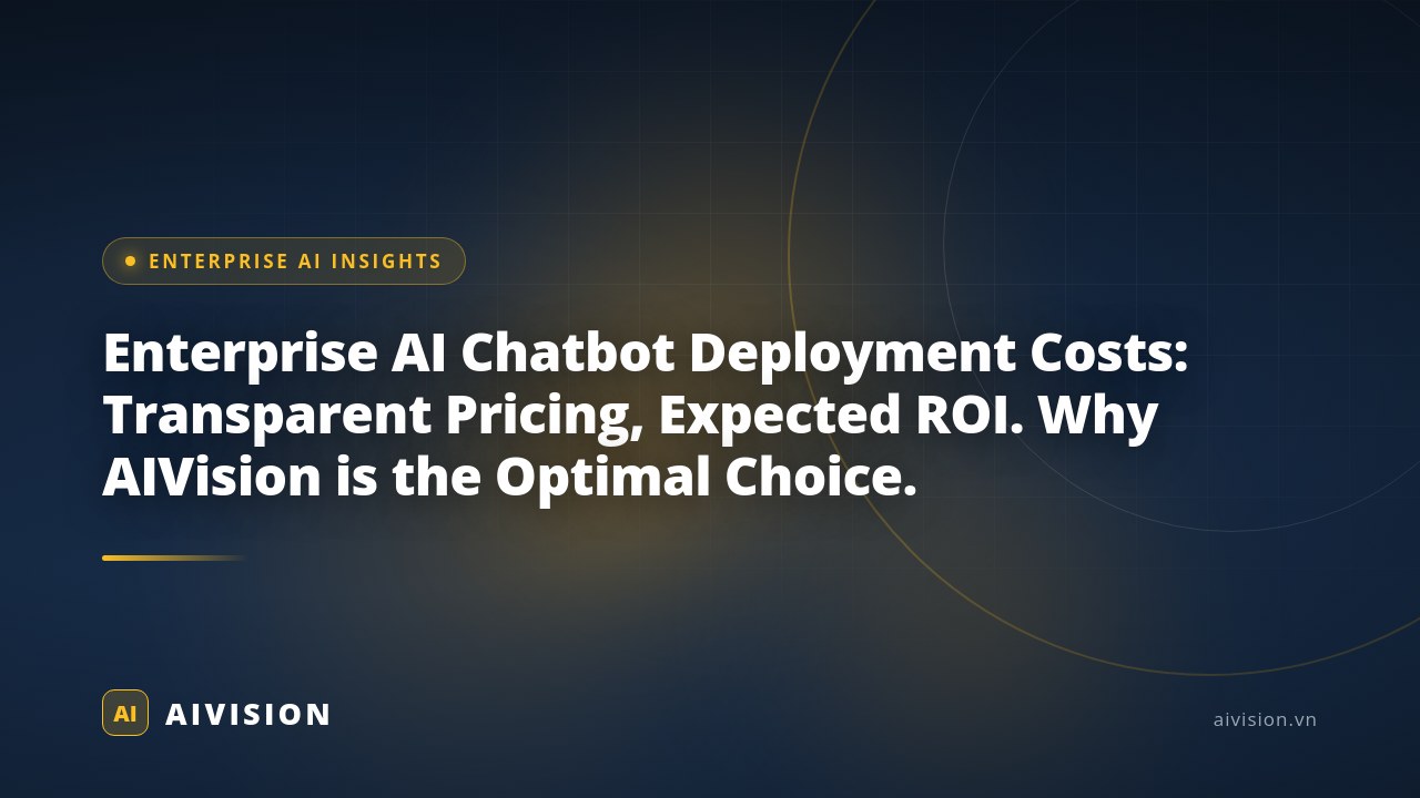 Costos de chatbots IA empresariales: precios y ROI con AIVision