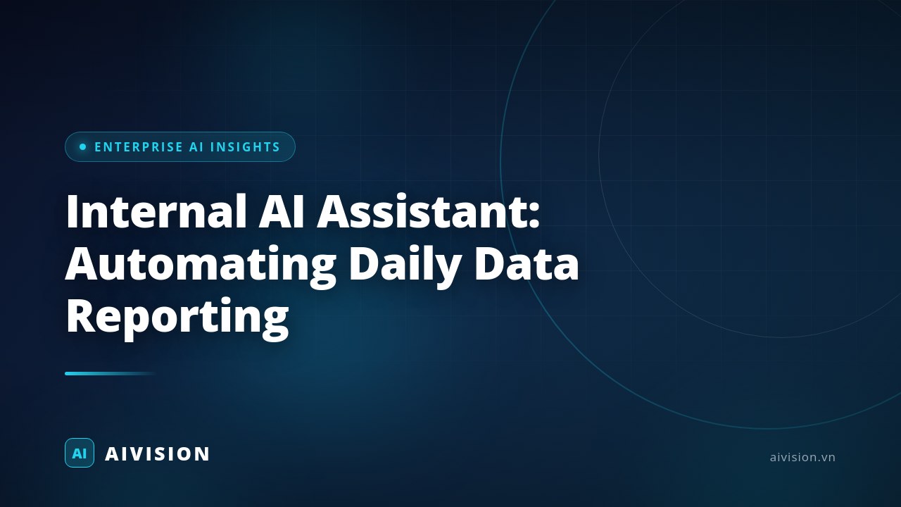 Asistente IA interno: Automatiza reportes de datos diarios