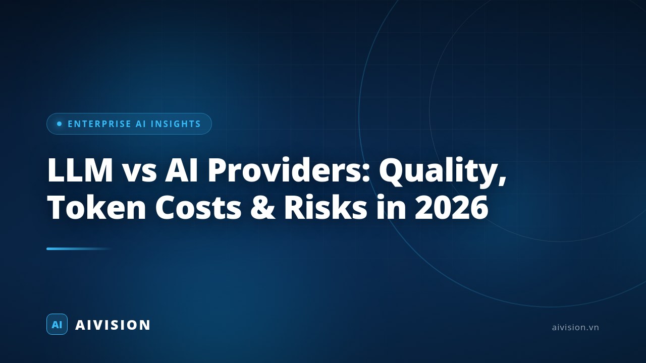 LLM vs proveedores de IA: costos y riesgos en 2026