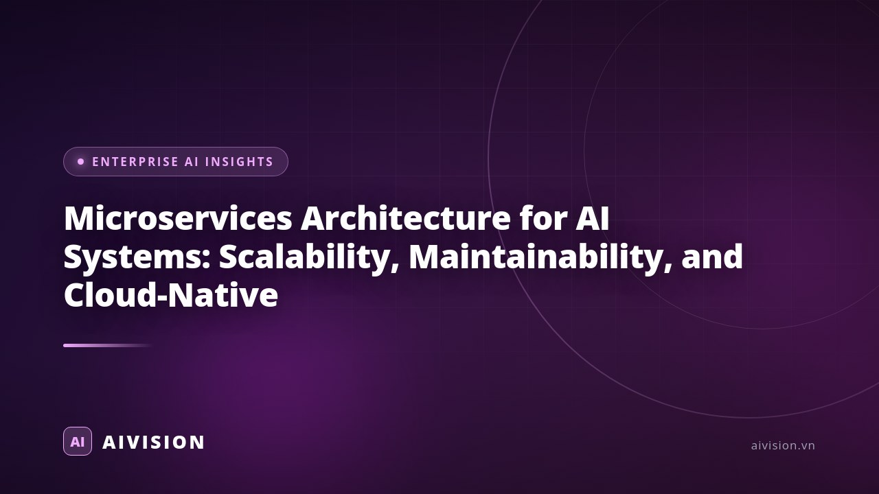Arquitectura de microservicios para sistemas de IA: escalabilidad y cl