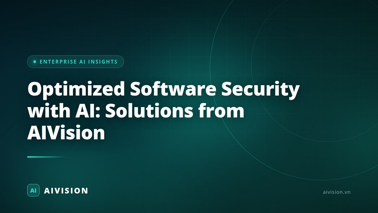 Seguridad de software con IA: soluciones de AIVision