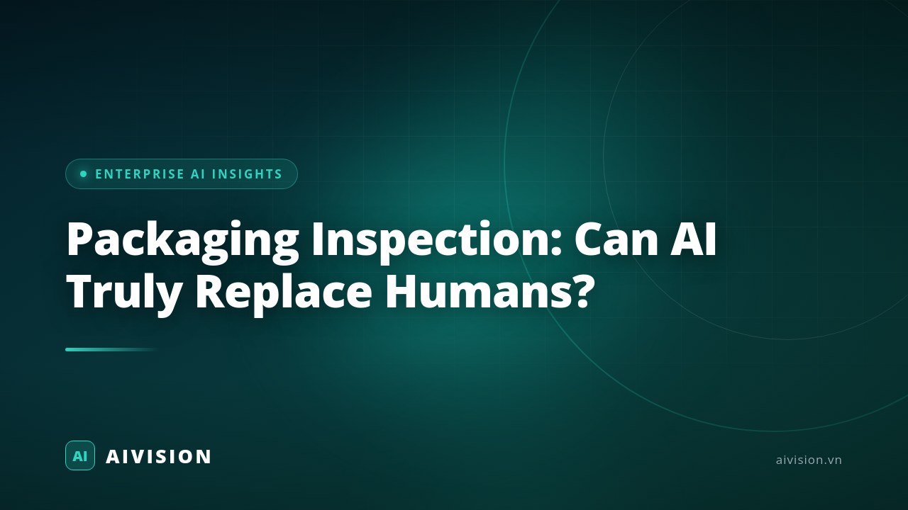 Inspección de empaques: ¿La IA reemplaza a los humanos?