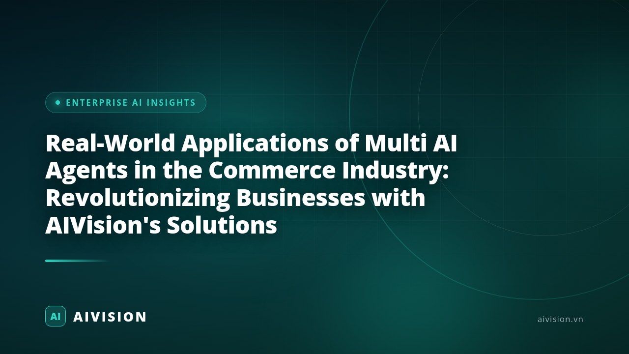 Aplicaciones de Multi AI Agents en comercio con AIVision