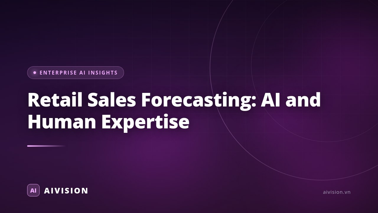 Pronóstico de ventas minoristas: IA y experiencia humana
