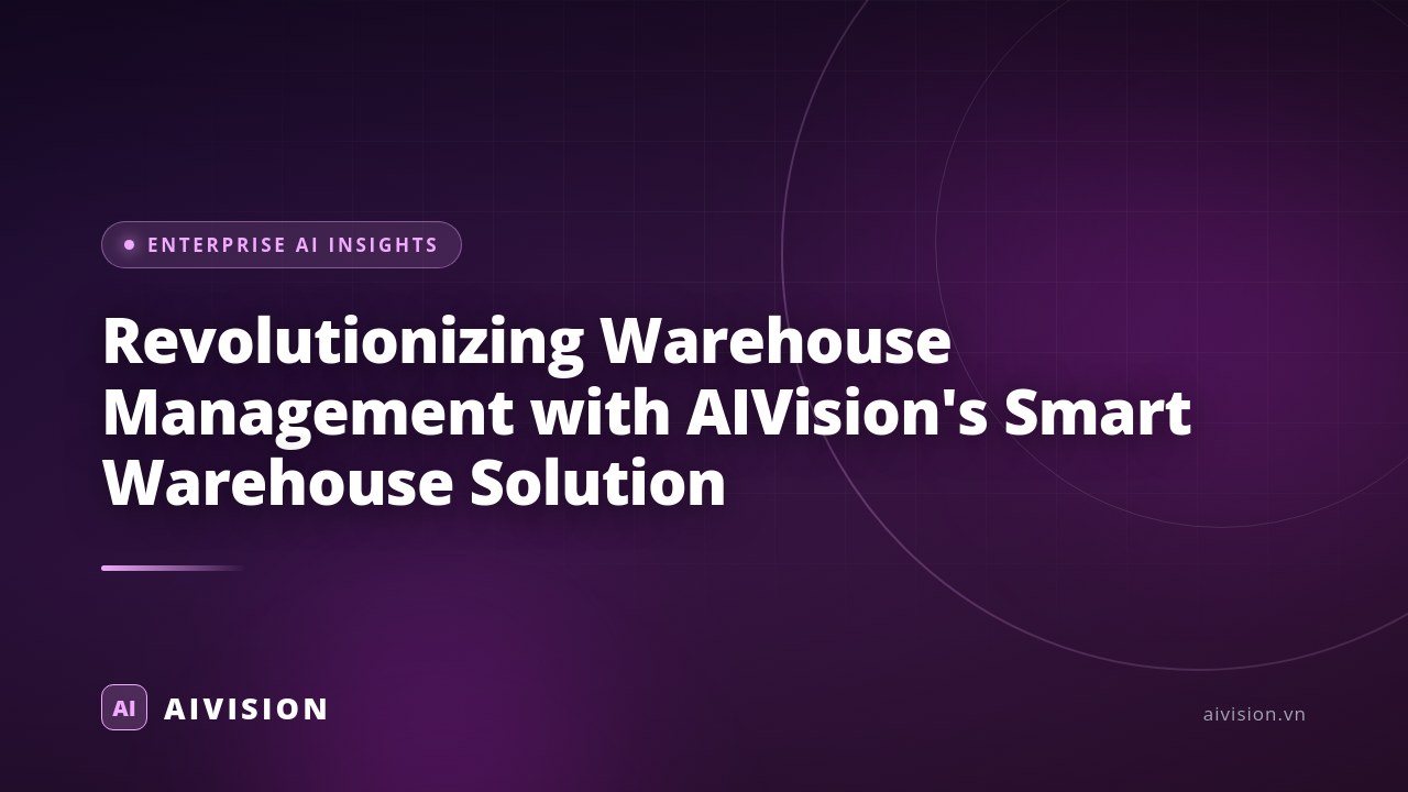 Gestión inteligente de almacenes con AIVision