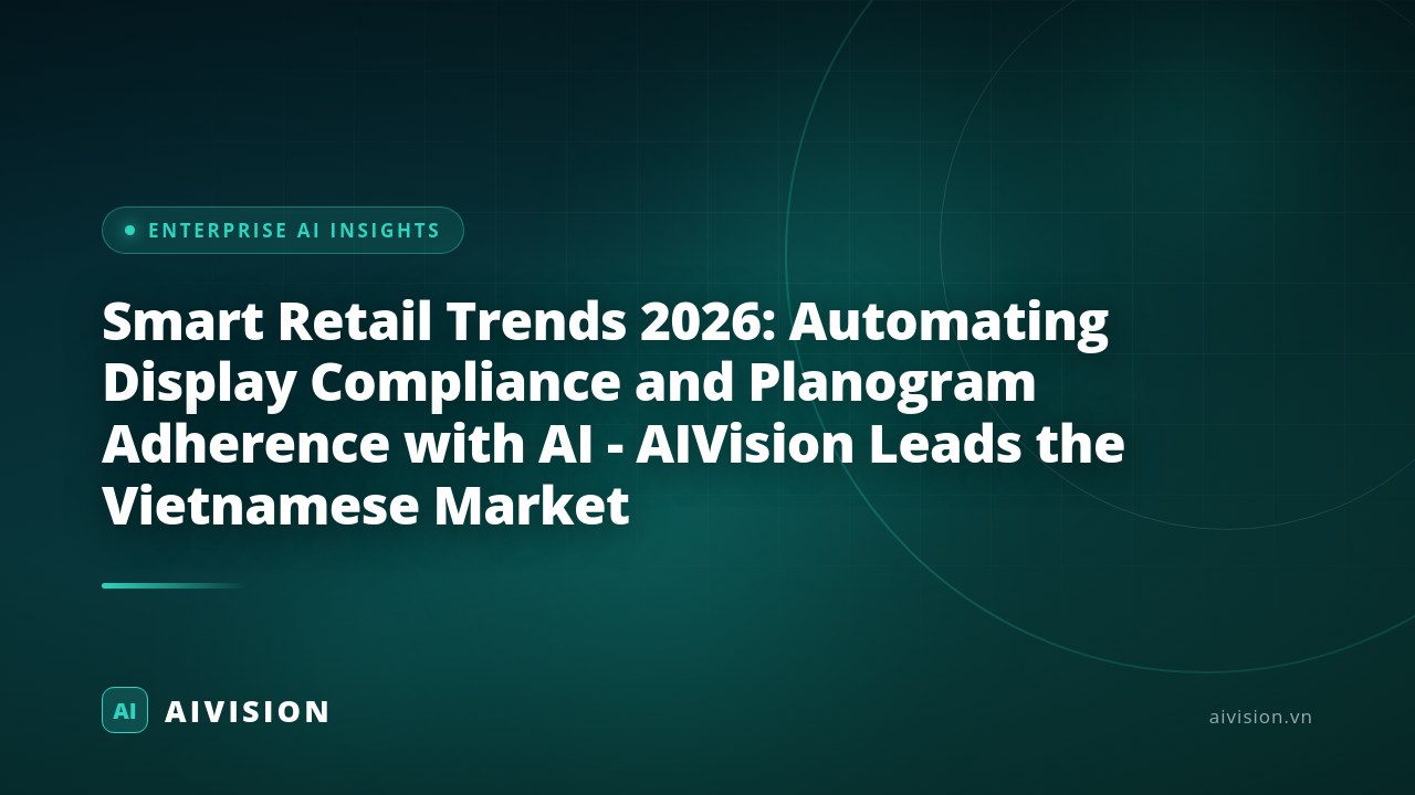 Tendencias Retail Inteligente 2026: Cumplimiento de Planogramas con IA
