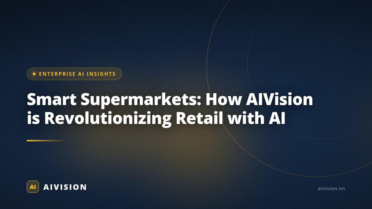 Supermercados inteligentes: AIVision y la IA en el retail