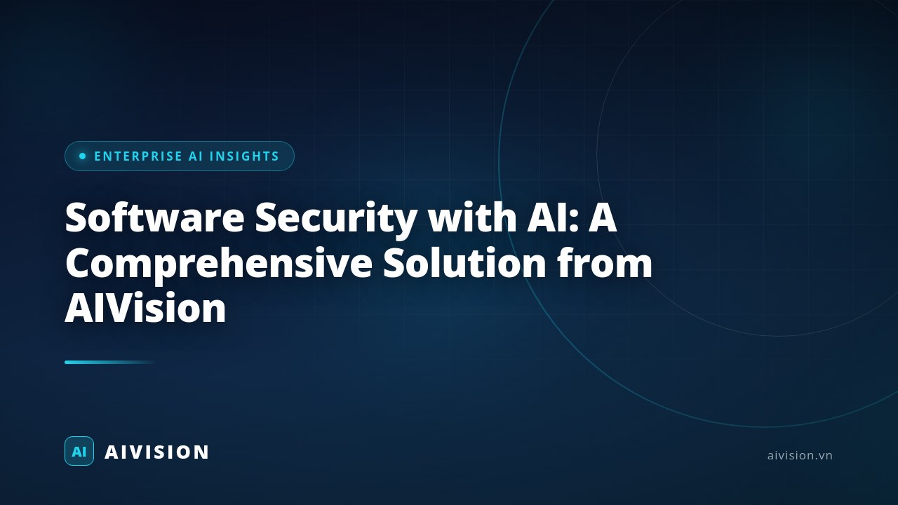 Seguridad de software con IA: Solución integral de AIVision