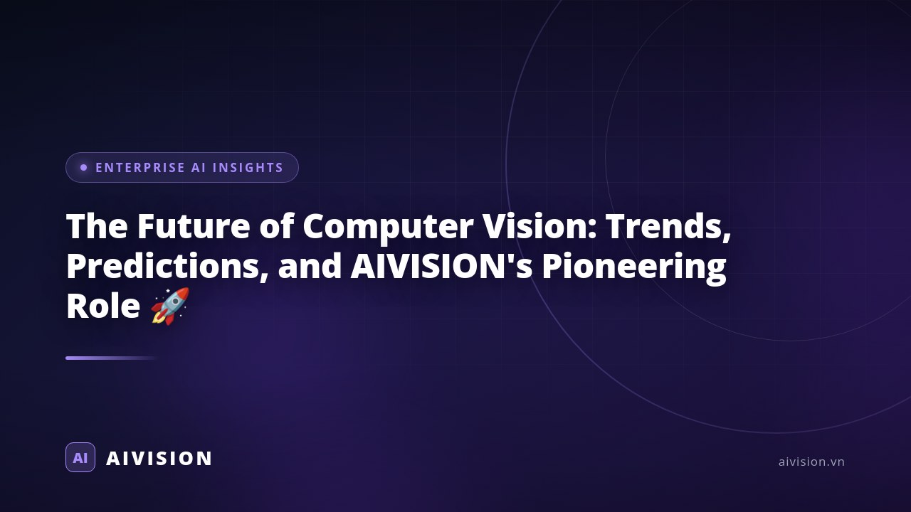 Visión por Computadora: Tendencias y el Rol de AIVISION
