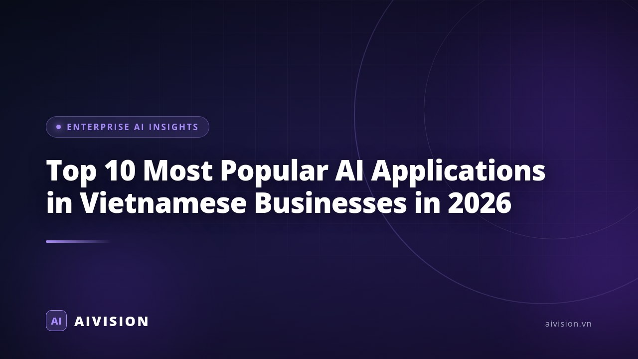 Top 10 aplicaciones de IA en empresas vietnamitas 2026