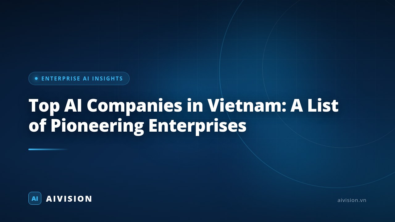 Principales empresas de IA en Vietnam: líderes del sector