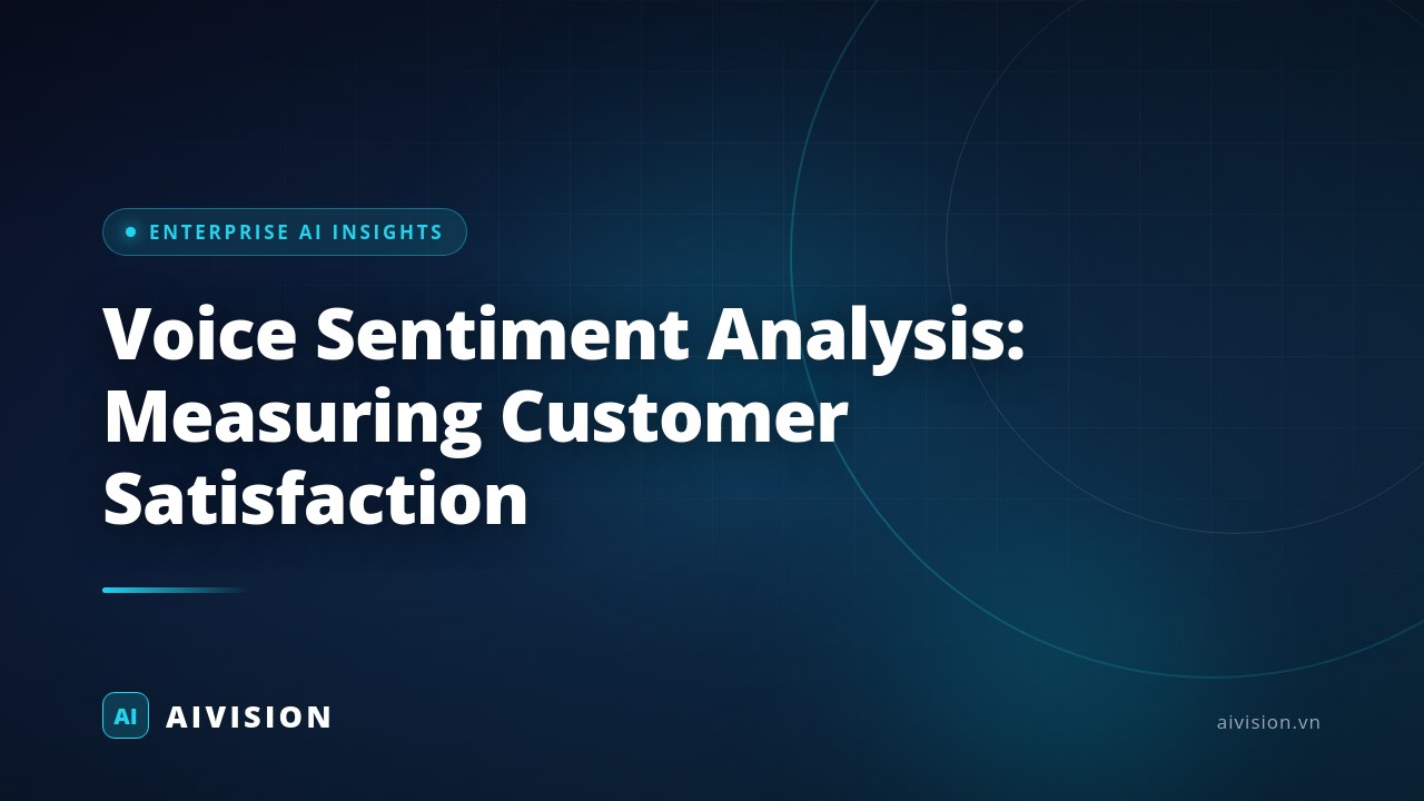Análisis de sentimiento de voz: mide la satisfacción del cliente